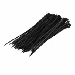JARDIBRICODECO Attaches De Câble 3.6 X 200 Mm / 100 Pièces Noir