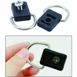 LTS FAFA Kayak D Anneau, 10 Pièces Pêche Kayak Anneaux En D, Bateau Cano? D Anneaux, Sécurité Kayak D Anneaux, Kayak D'Anneau, Pour Accessoires Voile Pêche En Cano? Kayak, Acier Inoxydable (Noir) -Treuil, cric, palan et accessoires Soldes Boutique 56494360 4