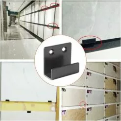 STARLIGHT SL.GT,6 Pièces Crochets Robustes En Acier Inoxydable Pour Le Montage Mural De Carreaux De Céramique (Noir) -Treuil, cric, palan et accessoires Soldes Boutique 56569262 5