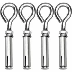 STARLIGHT 4 Pièces Boulons à Expansion M6, SL.GT,304 Inoxydable Expansion Du Béton Ancrage Vis à Oeil Chevilles