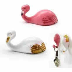 IRISFR 2 Pièces De Crochet Mural , Avec Crochet Adhésif Animal à Haute Viscosité, Patères Pour Porte En Résine écologique, Convient Pour La Salle De Bain, La Porte En Verre, La Cuisine,Lilaris