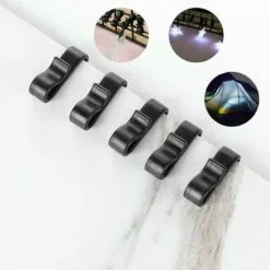 STARLIGHT SL.GT 50 Pièces Crochets De Gouttière En Plastique Crochet De Lumière De Noël Crochets à Pince En Forme S(Noir) 8 STARLIGHT SL.GT 50 Pièces Crochets De Gouttière En Plastique Crochet De Lumière De Noël Crochets à Pince En Forme S(Noir) -Treuil, cric, palan et accessoires Soldes Boutique 57986871 4