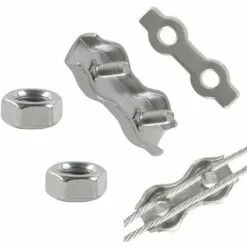 FR-LIFE BR-Vie Serre Cable Acier 3mm 12 Pièces Serre Câbles Duplex Pince De Câble Acier Inoxydable 304 D'agrafe De Câble,Câble Poignées Pour 2mm Câble Métalliques Pince À Câble Corde à Linge 8 FR-LIFE BR-Vie Serre Cable Acier 3mm 12 Pièces Serre Câbles Duplex Pince De Câble Acier Inoxydable 304 D'agrafe De Câble,Câble Poignées Pour 2mm Câble Métalliques Pince À Câble Corde à Linge -Treuil, cric, palan et accessoires Soldes Boutique 58069103 4