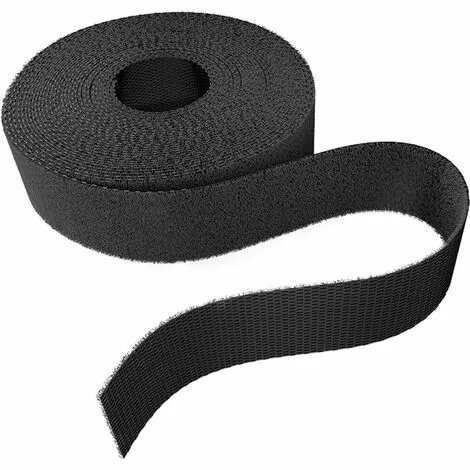 FR-LIFE Sangles De Câble,BR-Vie Attaches De Câble 25M, Bande Réutilisable, Serres Cables Ruban De Fixation Bande à Crochet Boucle Auto-Agrippant Organisateur Pour Cordes Et Câble Electrique(Noir) 1 FR-LIFE Sangles De Câble,BR-Vie Attaches De Câble 25M, Bande Réutilisable, Serres Cables Ruban De Fixation Bande à Crochet Boucle Auto-Agrippant Organisateur Pour Cordes Et Câble Electrique(Noir)