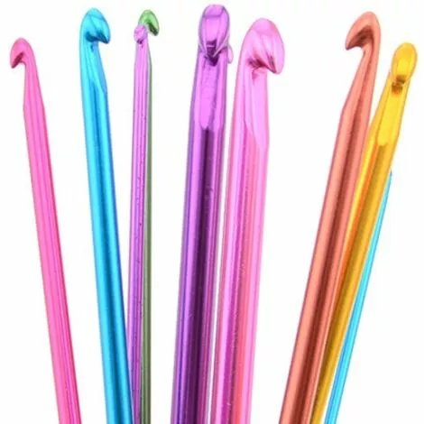 TRIOMPHE 11 Pièces Crochet Tunisien Crochets De Tricot Aluminium Aiguilles à Crochet Tunisien Et Afghan En Aluminium Multicolores Crochet Aiguilles à Tricoter Set Pour Débutants Et Professionnels,T-Audace 4 TRIOMPHE 11 Pièces Crochet Tunisien Crochets De Tricot Aluminium Aiguilles à Crochet Tunisien Et Afghan En Aluminium Multicolores Crochet Aiguilles à Tricoter Set Pour Débutants Et Professionnels,T-Audace – Image 4