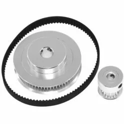 TRIOMPHE 2gt Synchrone Roue 20 60 Dents Bore En Aluminium Poulie Synchrone Gt2 Courroie Système De Poulie，T-Audace -Treuil, cric, palan et accessoires Soldes Boutique 58165059 3