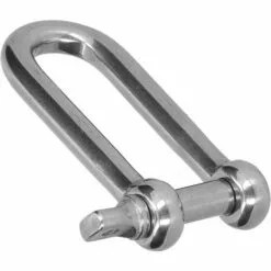 FR-LIFE BR-Vie 10 Pièces Longue D Manille 304 En Acier Inoxydable Ancre Droite Vis Broche Chaîne Câble Câble Connecteur(M4) -Treuil, cric, palan et accessoires Soldes Boutique 58249905 4