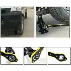MACARON Clé à Cliquet De Cric Universel Pour Automobile à 360 ° Pivotant, Cric à Ciseaux Vitesse De Levage Outil, Cric Poignée Outil Roue Cric LO-Ron -Treuil, cric, palan et accessoires Soldes Boutique 58334665 4