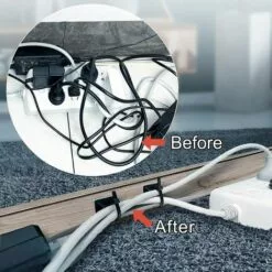 STARLIGHT SL.GT Supports De Base De Serre-Câbles Supports De Base Avec Attache-Câble Zip Tie Adhésifs Noir Auto-Adhésifs Supports De Base De Serre-Câbles 200 Pièces -Treuil, cric, palan et accessoires Soldes Boutique 59164088 5