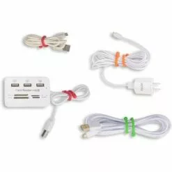 STARLIGHT SL.GT Attaches Torsadées Lot De 16 Serre-câbles En Silicone Organisateur De Cordons En Caoutchouc Réutilisable Polyvalent(3 Pouces, 6 Pouces) 8 STARLIGHT SL.GT Attaches Torsadées Lot De 16 Serre-câbles En Silicone Organisateur De Cordons En Caoutchouc Réutilisable Polyvalent(3 Pouces, 6 Pouces) -Treuil, cric, palan et accessoires Soldes Boutique 59164093 4