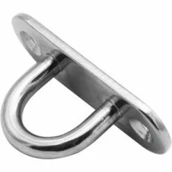 MODOU 6 Pièces Plaques à œillets Plaque De Couverture En Acier Inoxydable Plaque De Mât De 6mm Crochets De Fixation Robustes Pour Crochets Muraux Chaises Suspendues Auvent Accessoires De Bateau Etc -Treuil, cric, palan et accessoires Soldes Boutique 59466104 4