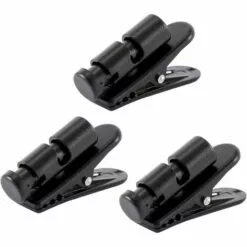 IRISFR Clips De Fil D'Écouteur Clip De Montage Rotatif à 360 Degrés Pour Écouteurs Pour La Fixation Du Fil Du Casque Organiser Pour Course à Pied Randonnée Marche, 39*27mm-Lilaris 3Pcs