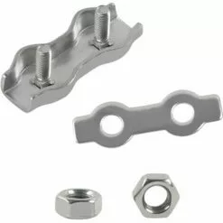 IRISFR Lilaris M3 Duplex Clips Serre-câbles En Acier Inoxydable 304 Pinces Duplex Pour Filin Pour Cordes à Linge En Câble Métallique Voiles De Soleil Suspendues Patio Fixe 8pièces 7 IRISFR Lilaris M3 Duplex Clips Serre-câbles En Acier Inoxydable 304 Pinces Duplex Pour Filin Pour Cordes à Linge En Câble Métallique Voiles De Soleil Suspendues Patio Fixe 8pièces -Treuil, cric, palan et accessoires Soldes Boutique 59688954 3