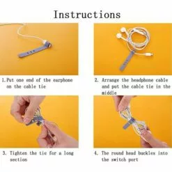 IRISFR Lilaris CâBle Attache Cordon Silicone Serre-CâBles En Silicone Sangle Organisatrice De CâBle Silicone Organisateur De Cordon Silicone Attacher Ligne De DonnéEs Fixé, 4 Serre-CâBles En Silicone,rose 8 IRISFR Lilaris CâBle Attache Cordon Silicone Serre-CâBles En Silicone Sangle Organisatrice De CâBle Silicone Organisateur De Cordon Silicone Attacher Ligne De DonnéEs Fixé, 4 Serre-CâBles En Silicone,rose -Treuil, cric, palan et accessoires Soldes Boutique 59688990 4