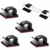GALOZZOIT Lot De 100 Clips De Gestion De Câbles Auto-adhésifs Pour TV, PC, Ordinateur Portable, Bureau, Maison - Noir