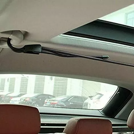 LangRay Tendeur Crochet En Acier Ouverture Extra Large, Elastiques Tendeur Bagage Avec Mousqueton, Noir 4 LangRay Tendeur Crochet En Acier Ouverture Extra Large, Elastiques Tendeur Bagage Avec Mousqueton, Noir – Image 4