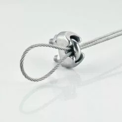 DENUOTOP Serre-câbles 5 Pièces M6 Pince À Câble En Acier Pinces En Forme De U Boulon En U Pince À Corde En Forme De U Pour Câble Corde À Linge En Acier Serre-Câble En Acier Pinces En Acier -Treuil, cric, palan et accessoires Soldes Boutique 60005545 3