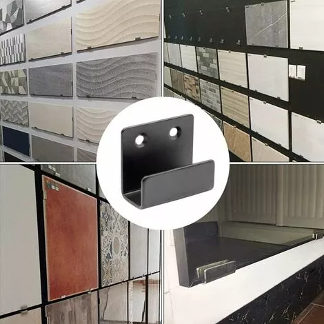 FR-LIFE Crochets En Acier Inoxydable Pour Le Montage Mural De Carreaux De Céramique, 10 Pièces Support Robuste Pour Accrocher Dans La Salle De Bain Et La Cuisine, BR-Vie (noir) 5 FR-LIFE Crochets En Acier Inoxydable Pour Le Montage Mural De Carreaux De Céramique, 10 Pièces Support Robuste Pour Accrocher Dans La Salle De Bain Et La Cuisine, BR-Vie (noir) – Image 5