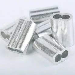 STARLIGHT SL.GT 0.16 Pouce (4mm) Diamètre Câble En Aluminium Manchons Clip Raccords Crimps(50PCS) -Treuil, cric, palan et accessoires Soldes Boutique 60247505 5