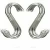 AOUGO Lot De 20 Crochets En Forme De S De 8,9 Cm En Acier Inoxydable Pour Cuisine, Atelier, Salle De Bain, Jardin.