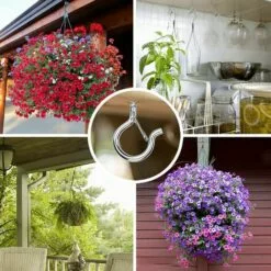 STARLIGHT SL.GT 20pcs Crochet Plafond Charge Lourde Crochet A Visser Pour Suspension De Lumières Murales, D'armoire, De Plafond Avec Boucle De Sécurité -Treuil, cric, palan et accessoires Soldes Boutique 60954701 3