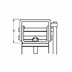 LEM SELECT Béquille Cric Long 4 T Course 200mm -Treuil, cric, palan et accessoires Soldes Boutique 6159873 3