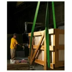 INDUSTRIAS MURTRA Elingue Plate Double Epaisseur A Boucles Violet 1 T Longueur Utile 3 M