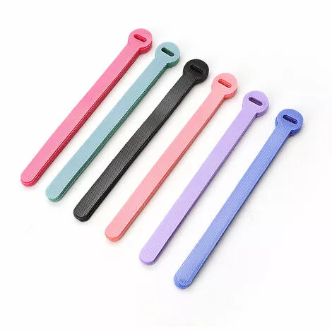 ELLE Ttache Cable, Noir Réglable Réutilisable Serre Cable Auto-agrippant 100 Pièces 150 X 12 Mm(bleu) 5 ELLE Ttache Cable, Noir Réglable Réutilisable Serre Cable Auto-agrippant 100 Pièces 150 X 12 Mm(bleu) – Image 5