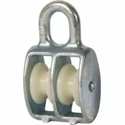 DULIMEX Poulie à Oeil Fixe Double 6 X 20mm