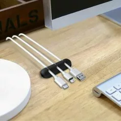 LYCXAMES Support De Cable Serre-cables Gestion Des Cables, Paquet De 3 Pinces Pour Cables Gestion Des Cables Organisateur De Cables Gestion De Cables Polyvalente-D -Treuil, cric, palan et accessoires Soldes Boutique 63814158 4