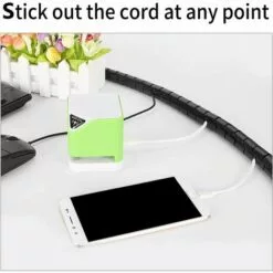 BENOBBY KIDS Cache Cable, 2m Gaine Souple Electrique Cable Management Pour Ranger Ou Cacher Les TV PC Câbles, Gestion Des Câbles Pour Maison Et Bureau, 2m - ∅22mm, Noir 6 BENOBBY KIDS Cache Cable, 2m Gaine Souple Electrique Cable Management Pour Ranger Ou Cacher Les TV PC Câbles, Gestion Des Câbles Pour Maison Et Bureau, 2m - ∅22mm, Noir -Treuil, cric, palan et accessoires Soldes Boutique 63938956 2