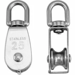 DENUOTOP 2 Pcs Poulie De Levage M25 Poulie Simple En Acier Inoxydable 304 Pour Pour Câble Diamètre 11mm Pivotant à 360°Charge 150kg 6 DENUOTOP 2 Pcs Poulie De Levage M25 Poulie Simple En Acier Inoxydable 304 Pour Pour Câble Diamètre 11mm Pivotant à 360°Charge 150kg -Treuil, cric, palan et accessoires Soldes Boutique 64075216 2