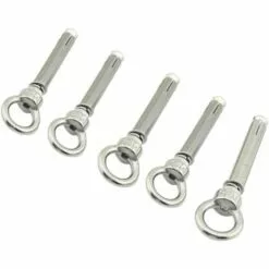 GALOZZOIT Paquet De 5 Vis à Boulon à œil à Expansion Avec Anneau De Levage En Acier Inoxydable M10x70mm -Treuil, cric, palan et accessoires Soldes Boutique 64108467 4