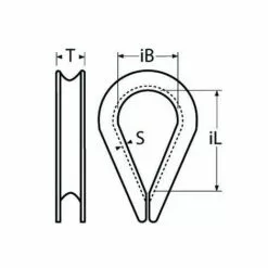 AFG DIFFUSION Kit Inox 2 Serres Cables étriers Et 1 Cosse Coeur Câble De 4mm Angle Racine > Accueil > CABLE > Accessoires Pour Câbles Inox > Serre Câble Inox -Treuil, cric, palan et accessoires Soldes Boutique 64145941 3