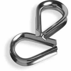 MEZHENG Cosses Pour Câbles Métalliques 2mm En Acier Inoxydable [20 Pièces] A4 AISI316 Inox | HEAVYTOOL -Treuil, cric, palan et accessoires Soldes Boutique 64159013 3