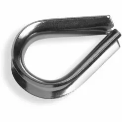 MEZHENG Cosses Pour Câbles Métalliques 2mm En Acier Inoxydable [20 Pièces] A4 AISI316 Inox | HEAVYTOOL -Treuil, cric, palan et accessoires Soldes Boutique 64159013 5