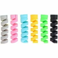 PESCE 36 Morceaux De Protecteur De Ligne De Données TPU, Protecteur De Câble Spiralé Universel Pour Téléphone Portable, Protecteur De Ligne De Charge Rapide,Protecteur De Câble De Souris