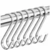 MONLY Crochet En S 10 Crochets En Acier Inoxydable En Forme De S, Crochets Pour Outils De Suspension, Utilisés Dans La Cuisine, La Salle De Bain, Le Jardin
