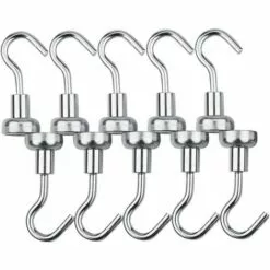 LLOVE Crochet Magnétique, 10 Pièces/ensemble Crochet De Suspension Pratique Robuste Crochets Magnétiques Puissants à L'intérieur
