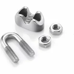 LLOVE 12 Pièces Serre Cable Inox 3 Mm Galvanisé Pince à Câble Métallique Pince à Corde En Forme D'arc Câble Métallique Clips Inox Pince En Forme D'arc Serre Cable Acier Pour Fixer Les Câbles Et Les Cordes 8 LLOVE 12 Pièces Serre Cable Inox 3 Mm Galvanisé Pince à Câble Métallique Pince à Corde En Forme D'arc Câble Métallique Clips Inox Pince En Forme D'arc Serre Cable Acier Pour Fixer Les Câbles Et Les Cordes -Treuil, cric, palan et accessoires Soldes Boutique 64871190 4