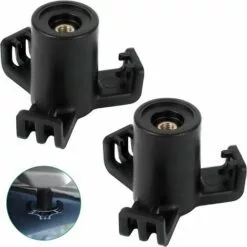 HABIENTôT 2 Pcs Crochet De Coffre De Voiture Crochet De Sac à Provisions De Voiture Crochet De Stockage De Coffre De Voiture Support 20kg Accessoires De Suspension Coffre Pour Tesla Model 3 Noir，Oi-FRIS