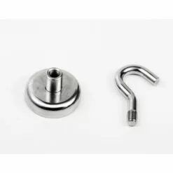 CATHERINE Crochet Magnétique, Aimant Puissant, Crochet De Croisière Robuste Pour Plafond, Crochet Magnétique 4PCS E12 -Treuil, cric, palan et accessoires Soldes Boutique 64934264 3