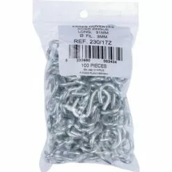 Esse égal Acier Zingué Chapuis - Diamètre Fil 3 Mm - Ouverture 6 Mm - Vendu Par 100