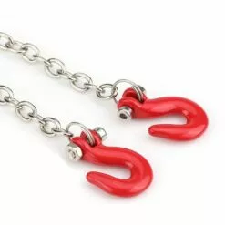 YD Accessoires De Crochets De Remorquage De Remorque RC En Métal Avec Chane Pour Voiture D'escalade Sur Chenilles SCX10 D90 1:10 RC 8 YD Accessoires De Crochets De Remorquage De Remorque RC En Métal Avec Chane Pour Voiture D'escalade Sur Chenilles SCX10 D90 1:10 RC -Treuil, cric, palan et accessoires Soldes Boutique 65298003 4