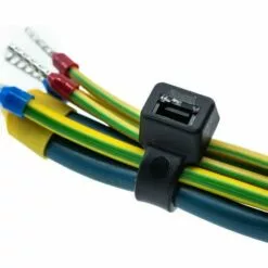 SINCèREETALI 100 Pièces D'attaches De Câble Professionnelles 100 X 2,5 Mm Poignée D'attache De Câble Couleur Noire, Résistante à La Température -Treuil, cric, palan et accessoires Soldes Boutique 65310228 4