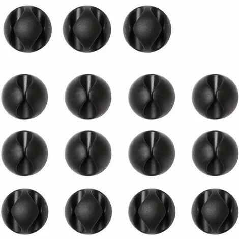CESIèCLEFOU Clips Câble, Rangements De Câbles Et Serre-câbles, Maintient Et Cache-câbles Pour Fils Electriques, Câbles De Charge, Chargeurs De Téléphones Cellulaires, Câbles Audio(15pcs)Lefou 1 CESIèCLEFOU Clips Câble, Rangements De Câbles Et Serre-câbles, Maintient Et Cache-câbles Pour Fils Electriques, Câbles De Charge, Chargeurs De Téléphones Cellulaires, Câbles Audio(15pcs)Lefou
