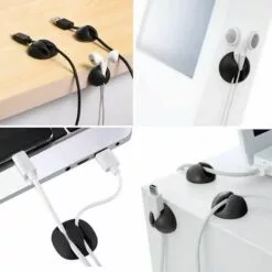 CESIèCLEFOU Clips Câble, Rangements De Câbles Et Serre-câbles, Maintient Et Cache-câbles Pour Fils Electriques, Câbles De Charge, Chargeurs De Téléphones Cellulaires, Câbles Audio(15pcs)Lefou 8 CESIèCLEFOU Clips Câble, Rangements De Câbles Et Serre-câbles, Maintient Et Cache-câbles Pour Fils Electriques, Câbles De Charge, Chargeurs De Téléphones Cellulaires, Câbles Audio(15pcs)Lefou -Treuil, cric, palan et accessoires Soldes Boutique 65597841 4