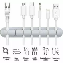 DONTODENT Clips De Câble, 3 Paquets Organisateur De Gestion De Cordon Gris -Treuil, cric, palan et accessoires Soldes Boutique 65607350 4