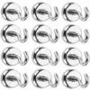 DONTODENT Crochets Magnétiques, Aimant Extra Fort Avec Crochet Pour Réfrigérateur, 12pcs_happyshop