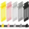 YEURIé 30 Attaches De Câble En Silicone Serre-Câbles Réutilisables Stockage De Câble Réglable Organisateur De Fils De Charge Polyvalent